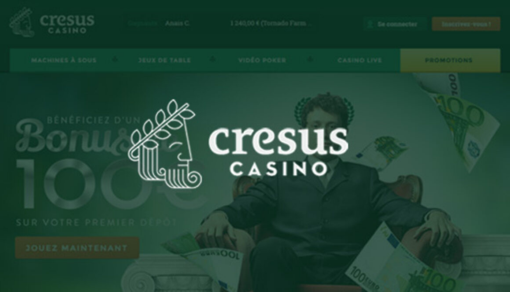 Site officiel cresus casino