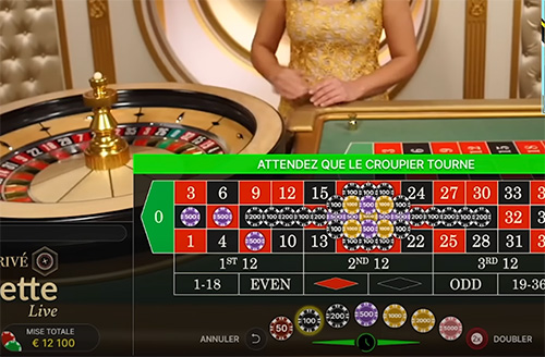 roulette au cresus casino